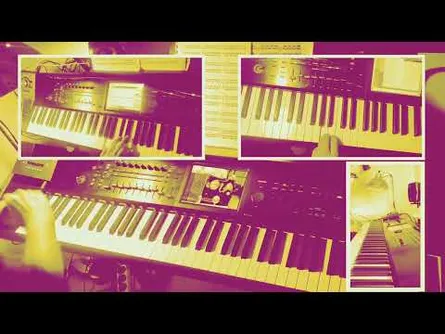 Korg Kronos - Miami Vice Theme (Jan Hammer, 1985)